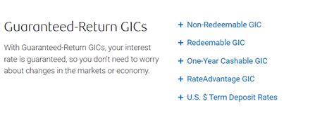rbc redeemable gic